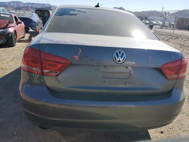 1VWBP7A37DC046741 - 2013 VOLKSWAGEN PASSAT SE GRAY photo 6