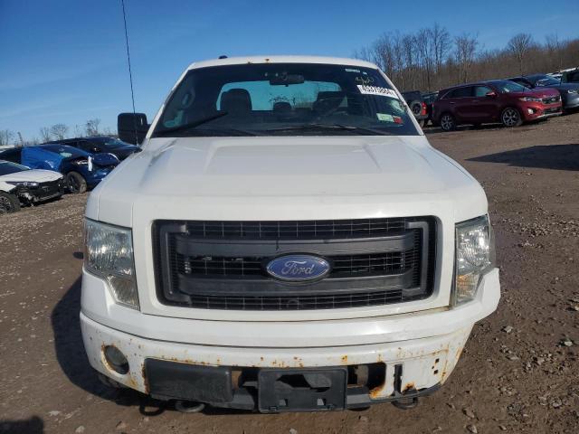 1FTFX1EF0DFD14839 - 2013 FORD F150 SUPER CAB WHITE photo 5