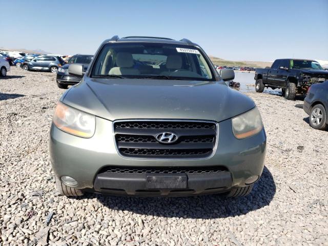 5NMSH73E99H256801 - 2009 HYUNDAI SANTA FE SE GREEN photo 5