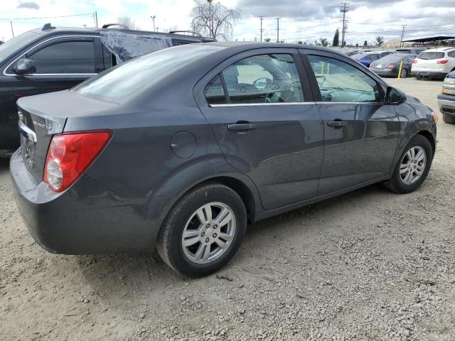 1G1JC5SH1D4168328 - 2013 CHEVROLET SONIC LT GRAY photo 3