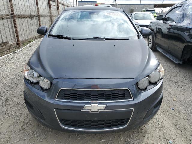 1G1JC5SH1D4168328 - 2013 CHEVROLET SONIC LT GRAY photo 5