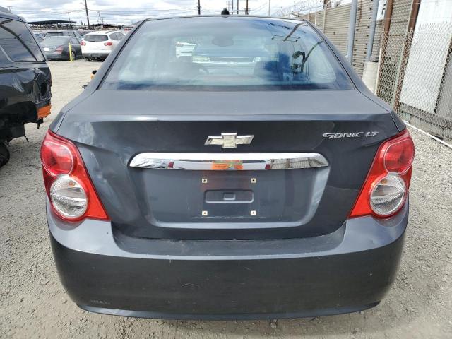 1G1JC5SH1D4168328 - 2013 CHEVROLET SONIC LT GRAY photo 6