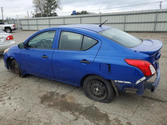 3N1CN7AP2GL877897 - 2016 NISSAN VERSA S BLUE photo 2