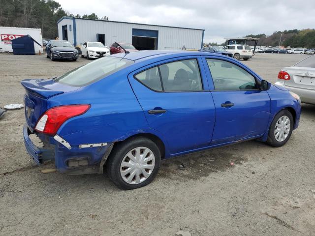 3N1CN7AP2GL877897 - 2016 NISSAN VERSA S BLUE photo 3