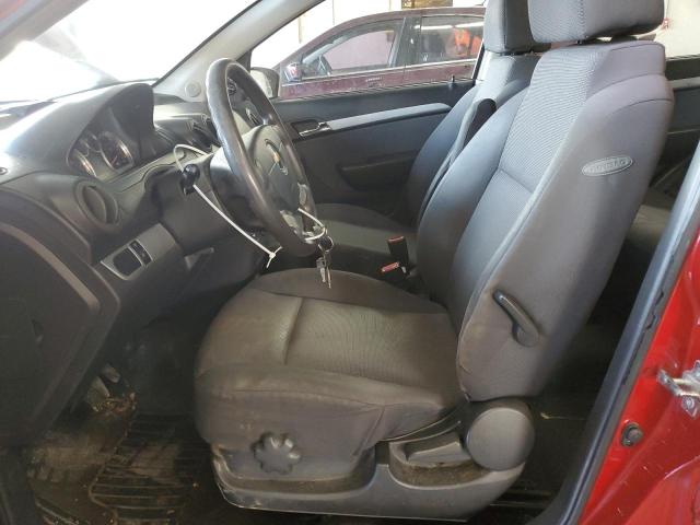KL1TD5DE3AB123731 - 2010 CHEVROLET AVEO LS MAROON photo 7