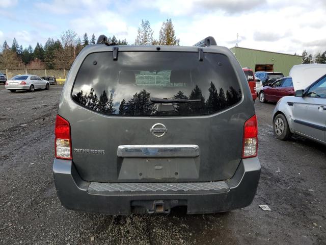 5N1AR18W66C610111 - 2006 NISSAN PATHFINDER LE GRAY photo 6