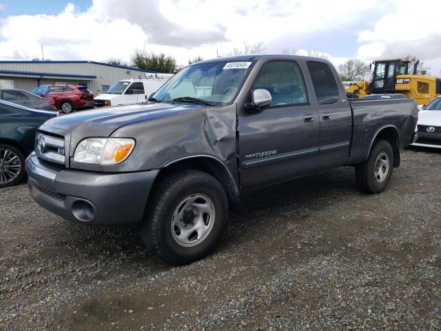 5TBBT44196S475221 - 2006 TOYOTA TUNDRA ACCESS CAB SR5 GRAY photo 1
