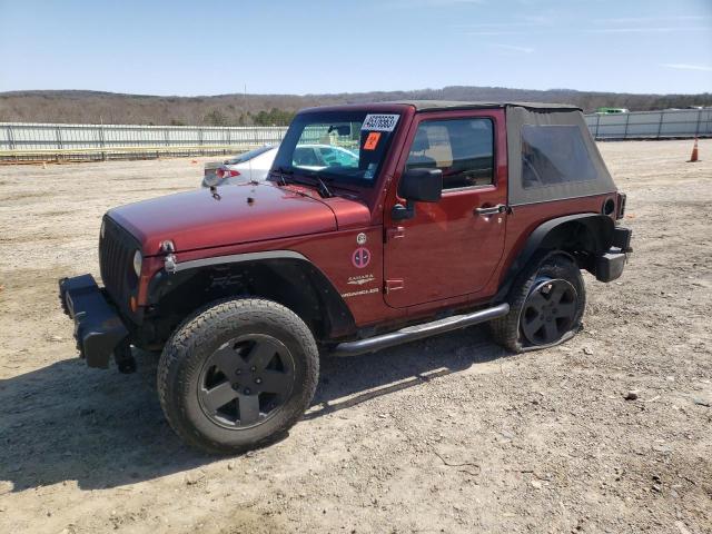 1J4FA54138L532158 - 2008 JEEP WRANGLER SAHARA BROWN photo 1