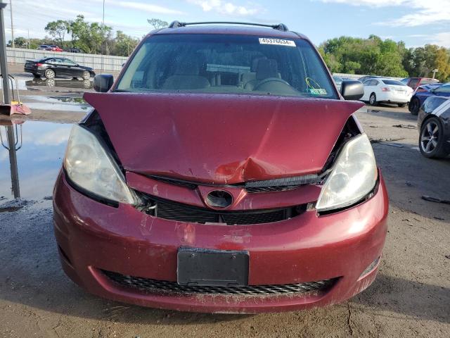 5TDZK23C79S266323 - 2009 TOYOTA SIENNA CE RED photo 5