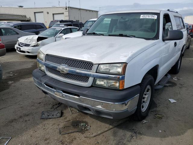 1GCEK14V24Z315072 - 2004 CHEVROLET SILVERADO K1500 WHITE photo 1