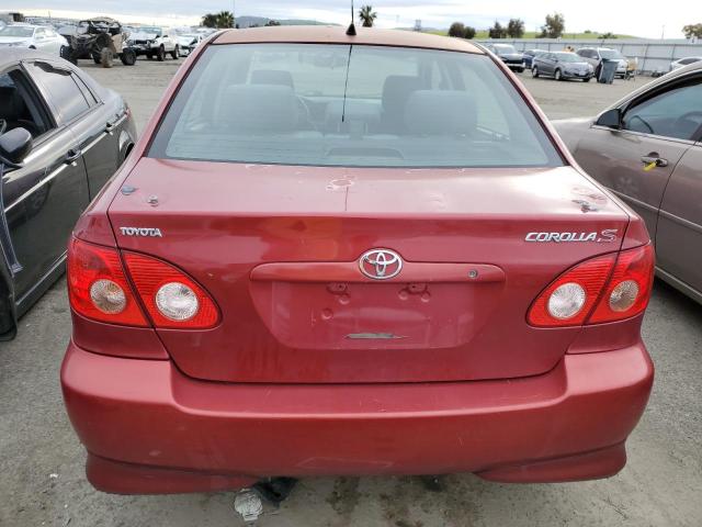 1NXBR32E15Z353979 - 2005 TOYOTA COROLLA CE BURGUNDY photo 6