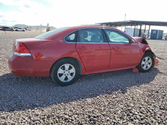 2G1WT57K791260511 - 2009 CHEVROLET IMPALA 1LT RED photo 3