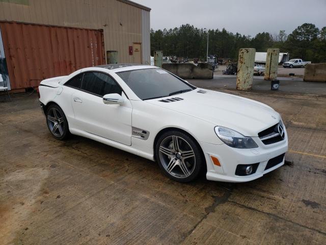 WDBSK70F19F146433 - 2009 MERCEDES-BENZ SL 63 AMG WHITE photo 4