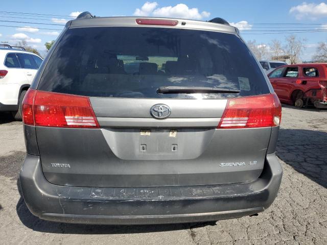 5TDZA23C65S280131 - 2005 TOYOTA SIENNA CE GRAY photo 6