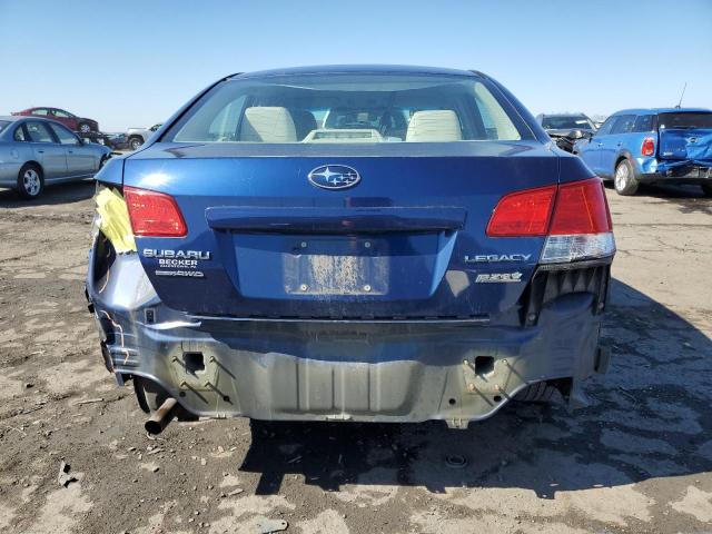 4S3BMBA66A3233327 - 2010 SUBARU LEGACY 2.5I BLUE photo 6