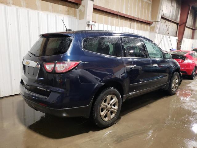 1GNKVFED4GJ273138 - 2016 CHEVROLET TRAVERSE LS BLUE photo 3