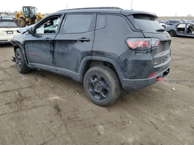 3C4NJDDN7PT560305 - 2023 JEEP COMPASS TRAILHAWK BLACK photo 2