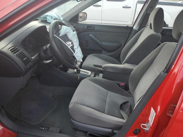 1HGES16345L015955 - 2005 HONDA CIVIC DX VP Qırmızı foto 7