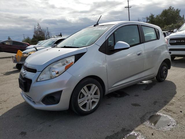 KL8CC6S98EC521808 - 2014 CHEVROLET SPARK 1LT SILVER photo 1