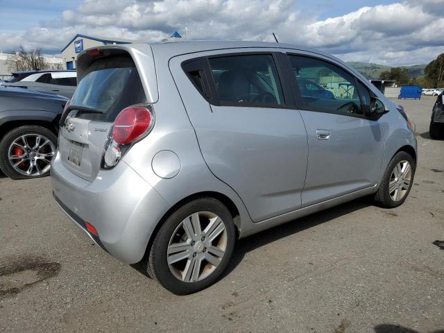 KL8CC6S98EC521808 - 2014 CHEVROLET SPARK 1LT SILVER photo 3