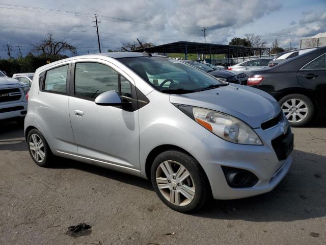 KL8CC6S98EC521808 - 2014 CHEVROLET SPARK 1LT SILVER photo 4