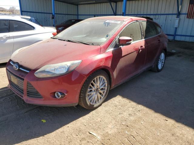 1FADP3N28EL423123 - 2014 FORD FOCUS TITANIUM RED photo 1