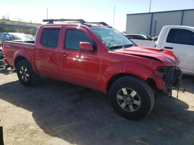 1N6AD0EV9BC441606 - 2011 NISSAN FRONTIER S RED photo 4