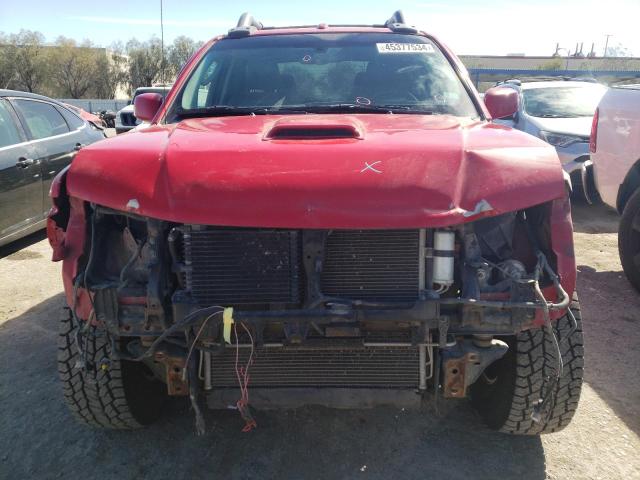 1N6AD0EV9BC441606 - 2011 NISSAN FRONTIER S RED photo 5