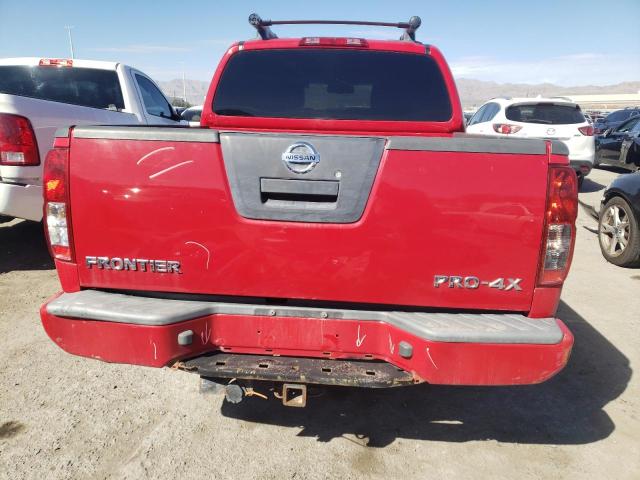 1N6AD0EV9BC441606 - 2011 NISSAN FRONTIER S RED photo 6