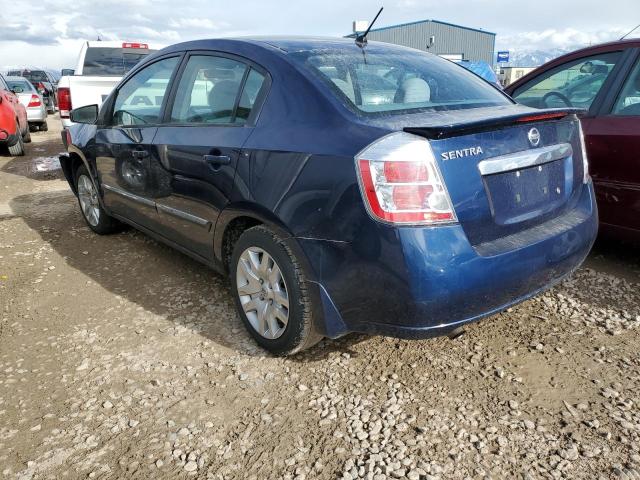 3N1AB6AP5BL684405 - 2011 NISSAN SENTRA 2.0 BLUE photo 2