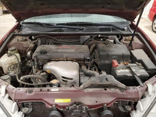 4T1BE32K66U117699 - 2006 TOYOTA CAMRY LE RED photo 11