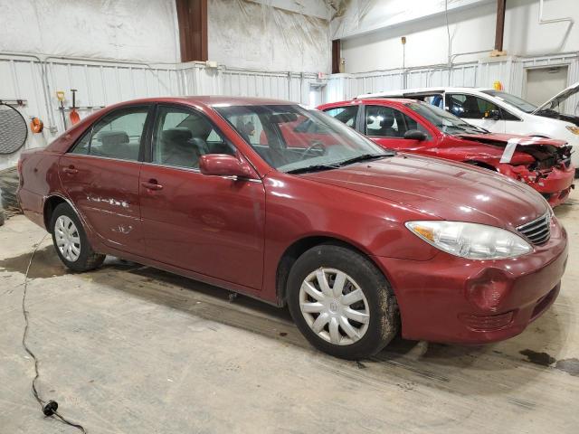 4T1BE32K66U117699 - 2006 TOYOTA CAMRY LE RED photo 4