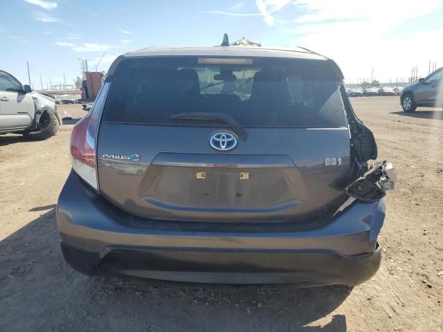 JTDKDTB37H1594498 - 2017 TOYOTA PRIUS C GRAY photo 6