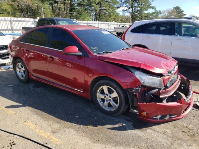 1G1PF5SCXC7101536 - 2012 CHEVROLET CRUZE LT RED photo 4