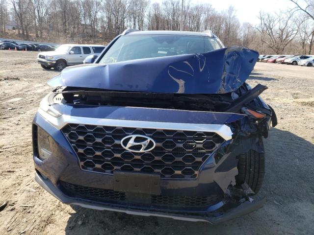 5NMS5CAA8KH058105 - 2019 HYUNDAI SANTA FE LIMITED BLUE photo 5