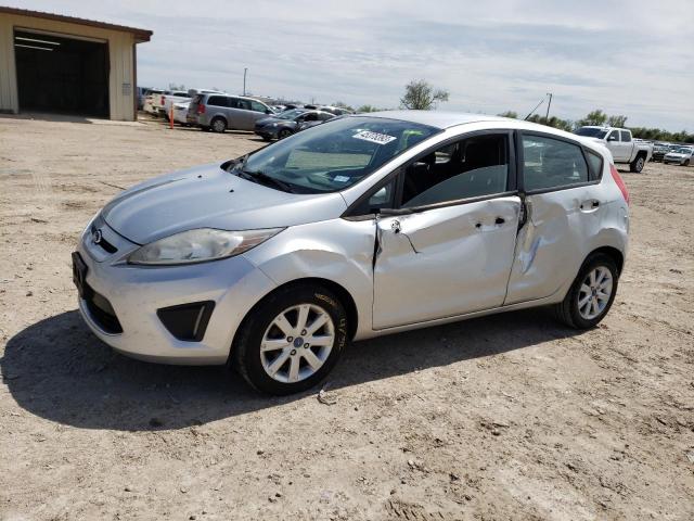 3FADP4EJ5CM125766 - 2012 FORD FIESTA SE SILVER photo 1