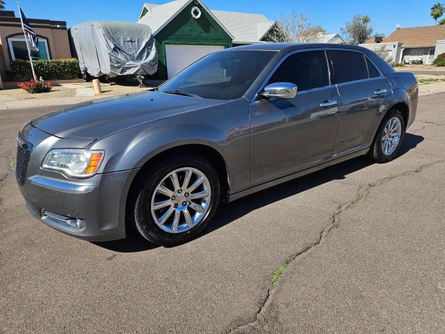 2C3CA5CG9BH594994 - 2011 CHRYSLER 300 LIMITED GRAY photo 2