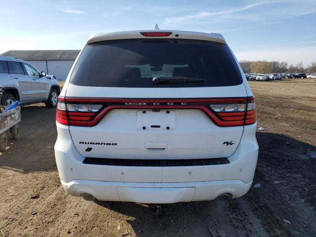 1C4SDJCT8JC341512 - 2018 DODGE DURANGO R/T WHITE photo 6