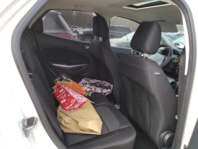 MAJ6P1UL8JC196789 - 2018 FORD ECOSPORT SE WHITE photo 10