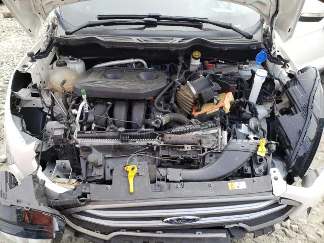 MAJ6P1UL8JC196789 - 2018 FORD ECOSPORT SE WHITE photo 11