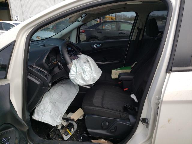 MAJ6P1UL8JC196789 - 2018 FORD ECOSPORT SE WHITE photo 7