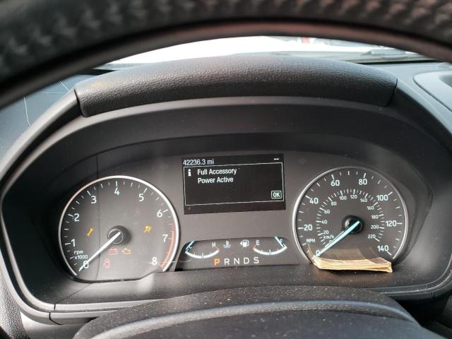 MAJ6P1UL8JC196789 - 2018 FORD ECOSPORT SE WHITE photo 9