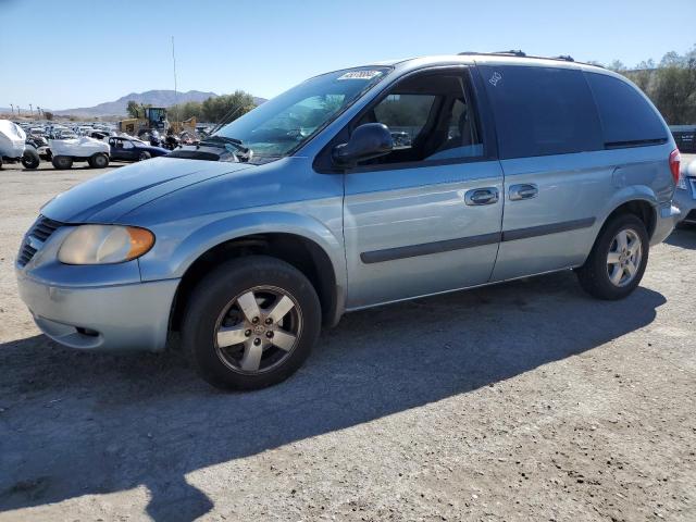 1D4GP45R06B609064 - 2006 DODGE CARAVAN SXT BLUE photo 1