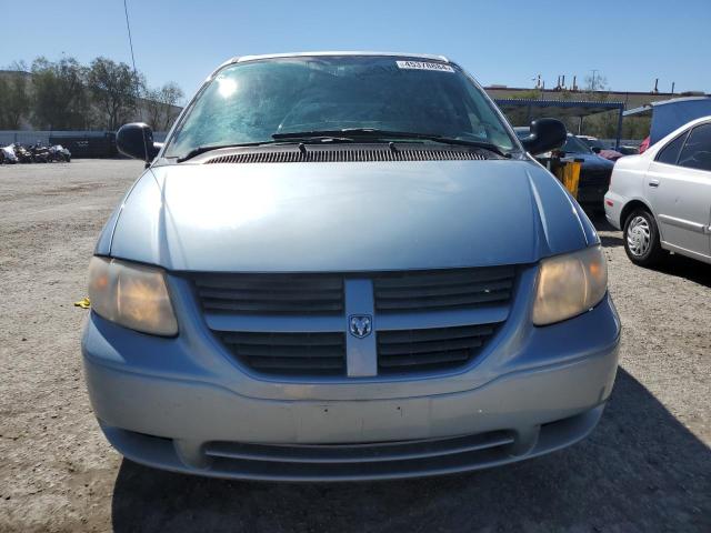 1D4GP45R06B609064 - 2006 DODGE CARAVAN SXT BLUE photo 5