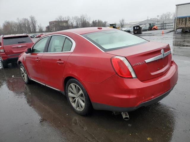 1LNHM94R09G612798 - 2009 LINCOLN MKS RED photo 2