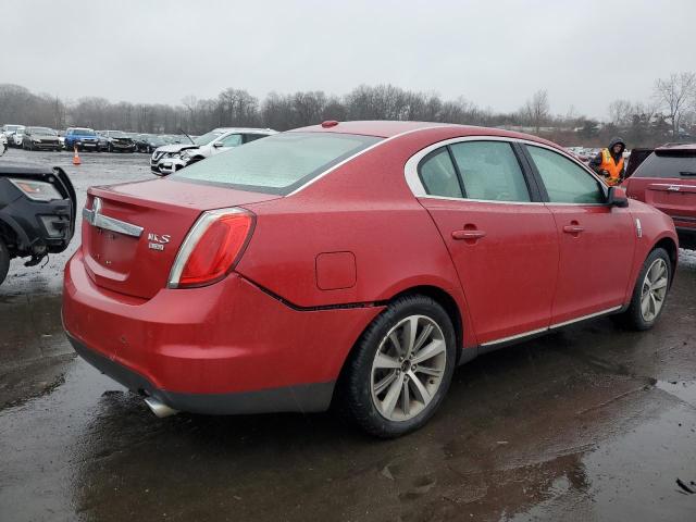 1LNHM94R09G612798 - 2009 LINCOLN MKS RED photo 3