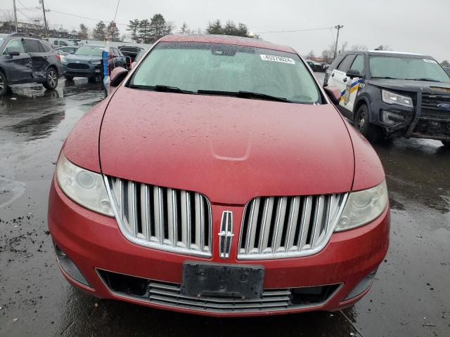 1LNHM94R09G612798 - 2009 LINCOLN MKS RED photo 5