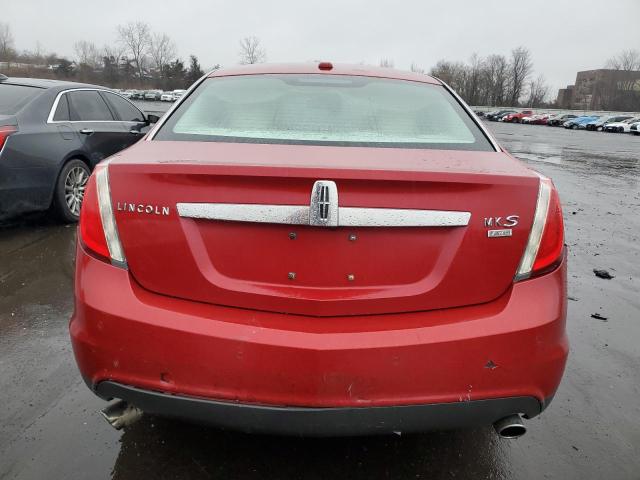 1LNHM94R09G612798 - 2009 LINCOLN MKS RED photo 6