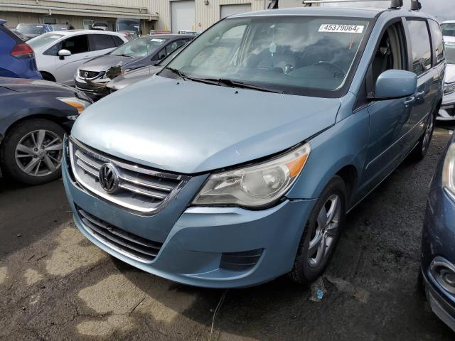 2V8HW54X19R601480 - 2009 VOLKSWAGEN ROUTAN SEL BLUE photo 1