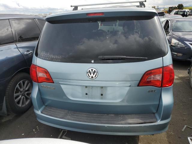 2V8HW54X19R601480 - 2009 VOLKSWAGEN ROUTAN SEL BLUE photo 6